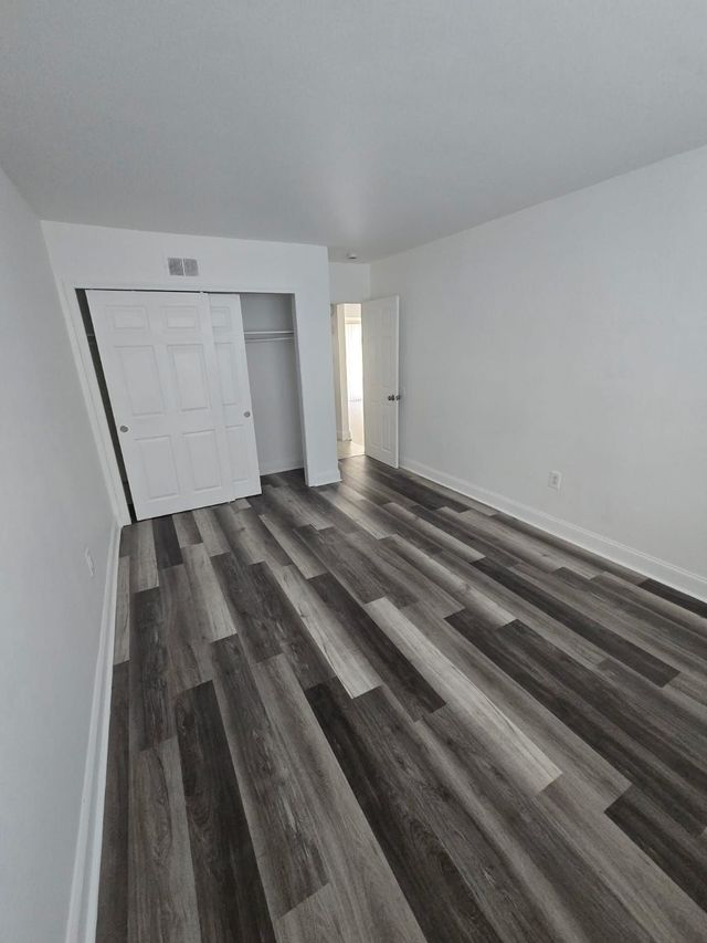 Comfortable bedroom at Chateau Apartments