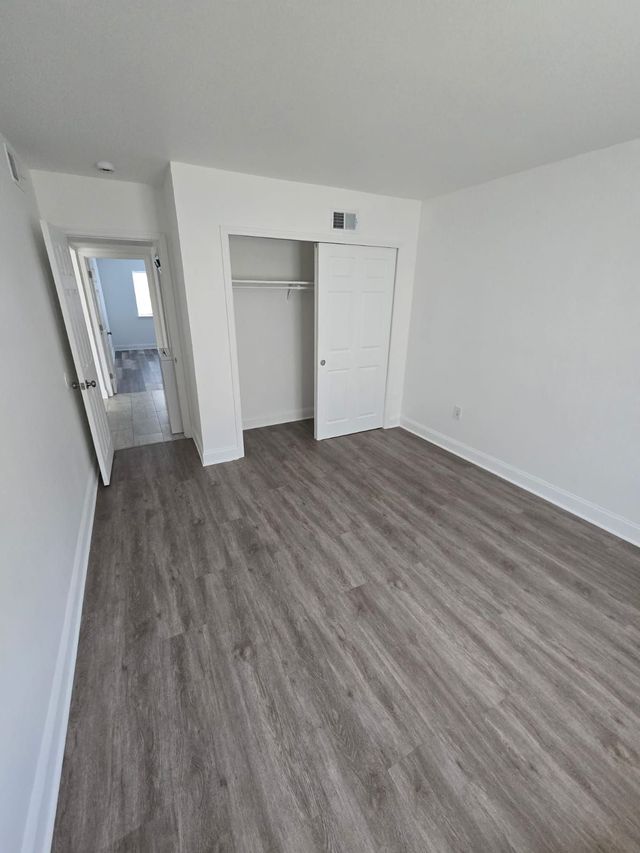 Bright bedroom at Chateau Apartments
